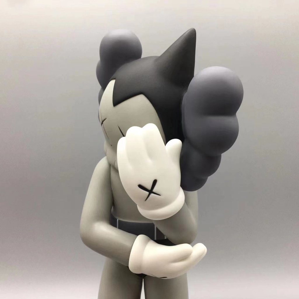 37cm mand kaws mighty atom astroboytetsuwan atom bộ sưu tập đồ chơi hình pvc