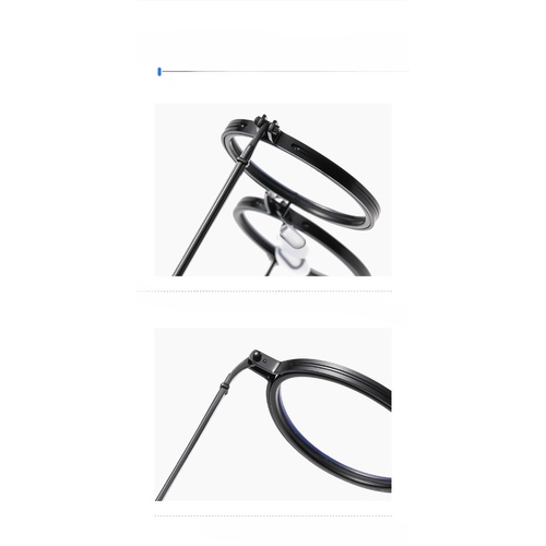 Kính đọc sách retro round anti-blue dành cho nam và nữ kính đọc sách anti-fatigue thoải mái