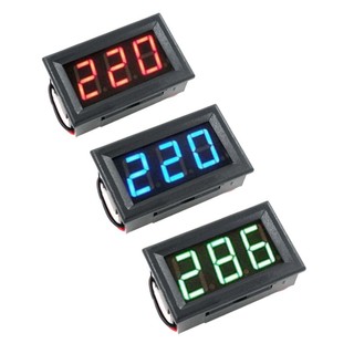Vôn kế kỹ thuật số 110v-220v-380v ac 70v đến 500v 0.56 inch