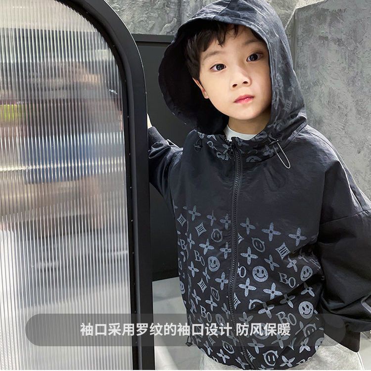 Áo Khoác Thiết Kế Mới Thời Trang Mùa Xuân Thu Dành Cho Bé Trai