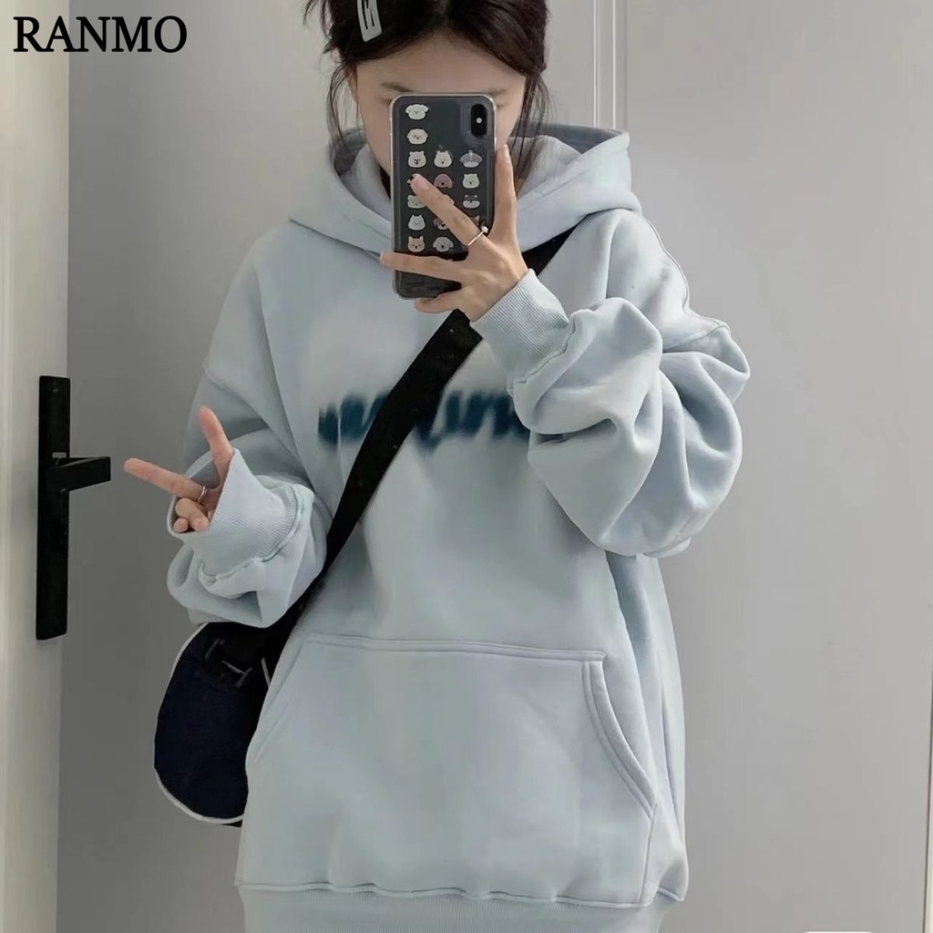 RANMO Áo Khoác hoodie áo khoácnữ Chất lượng thời trang thoải mái A28J129