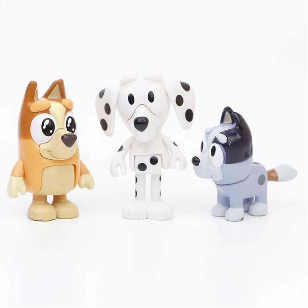 Bluey's Family & Friends Pack Collect The World of Bluey Figure Toy
