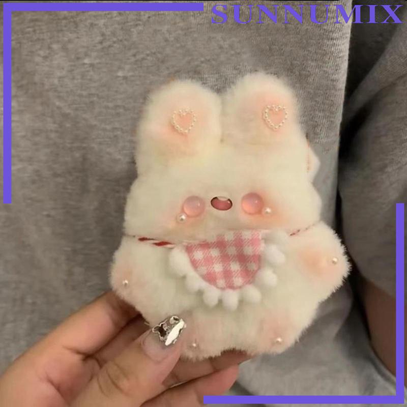 Diy bib rabbit keychain dễ thương comfort squeak rabbit cho trang trí túi xách ngày lễ