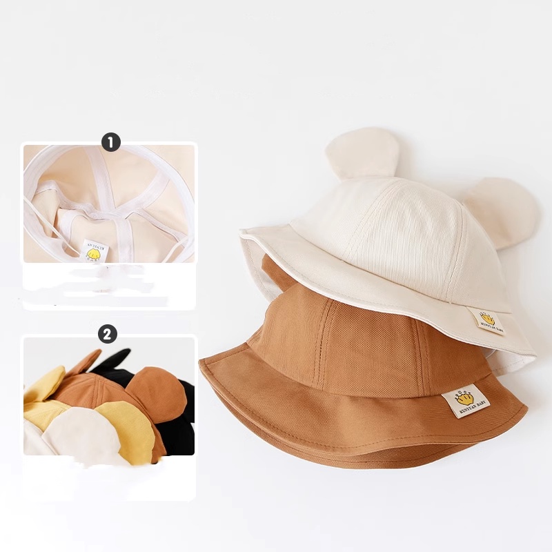 Mũ xô cho bé mũ chống nắng mùa xuân mùa thu cho bé trai bé gái mùa hè mũ chống nắng cho trẻ em mũ chống nắng cho bé trong gió mũ ngư dân