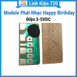 Module phát nhạc chúc mừng sinh nhật happy birthday