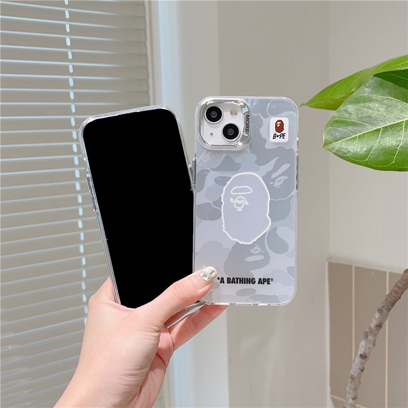 BAPE Ốp Điện Thoại Họa Tiết Rằn Ri Cho iphone15 15pro 15promax 14promax 14 14pro 13 13pro 13promax 12 12pro 11