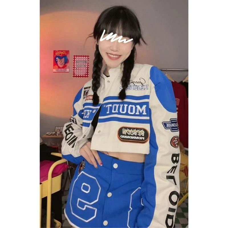 Áo Khoác Bóng Chày Phong Cách Mỹ Cổ Điển Thời Trang Xuân Thu Cho Nam Và Nữ