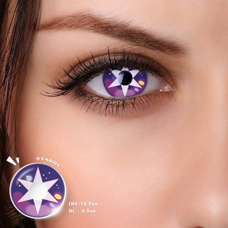 Eyeshare Mỹ Phẩm Trang Điểm Ống Kính genshin 1 14.5mm Mềm Mại Dùng Hóa Trang Hàng Ngày