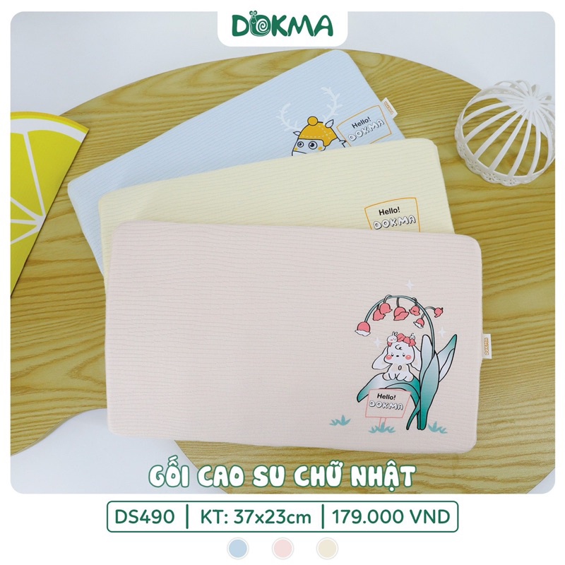 DOKMA-DS490 Gối cao su non Dokma thoáng khí