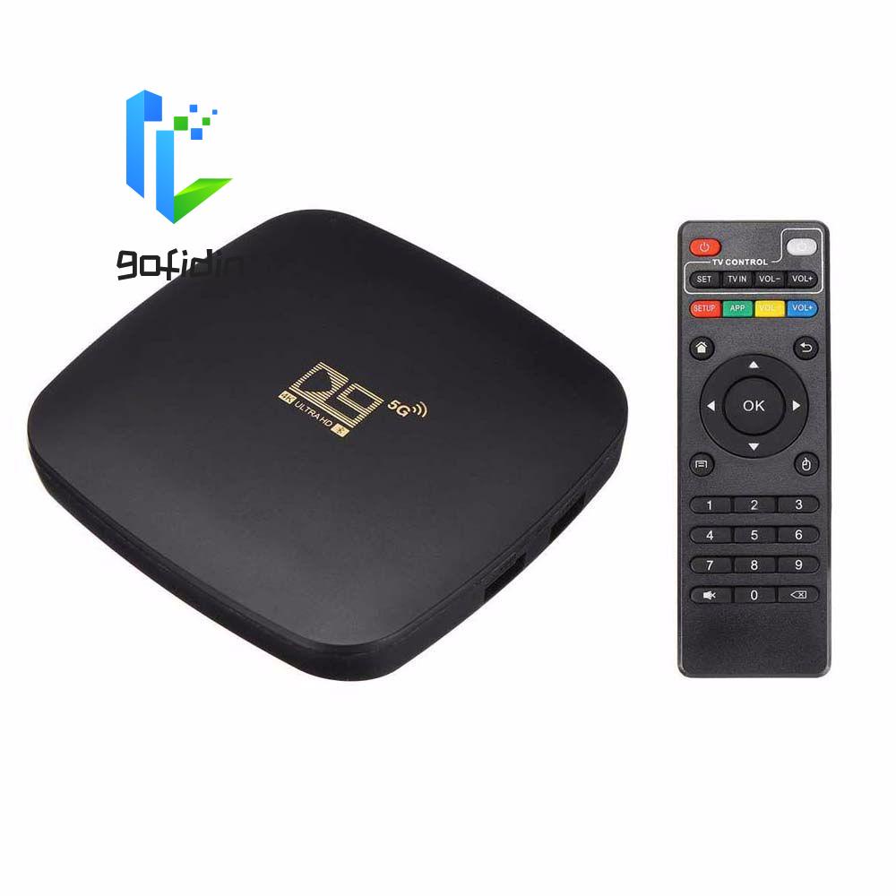 TV Box 4K D9 2.4G 5G WIFI Bluetooth 4.1 Android 10.0 2GB 16GB và phụ kiện