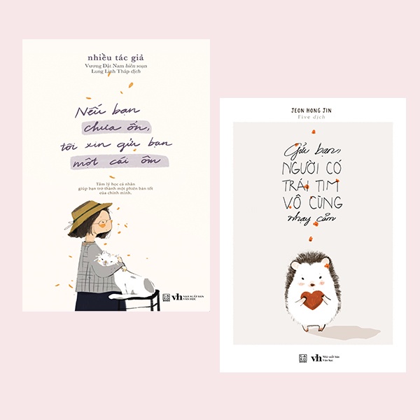 Sách  Combo Gửi bạn người có trái tim vô cùng nhạy cảm + Nếu bạn chưa ổn tôi xin gửi bạn một cái ôm - Bản Quyền