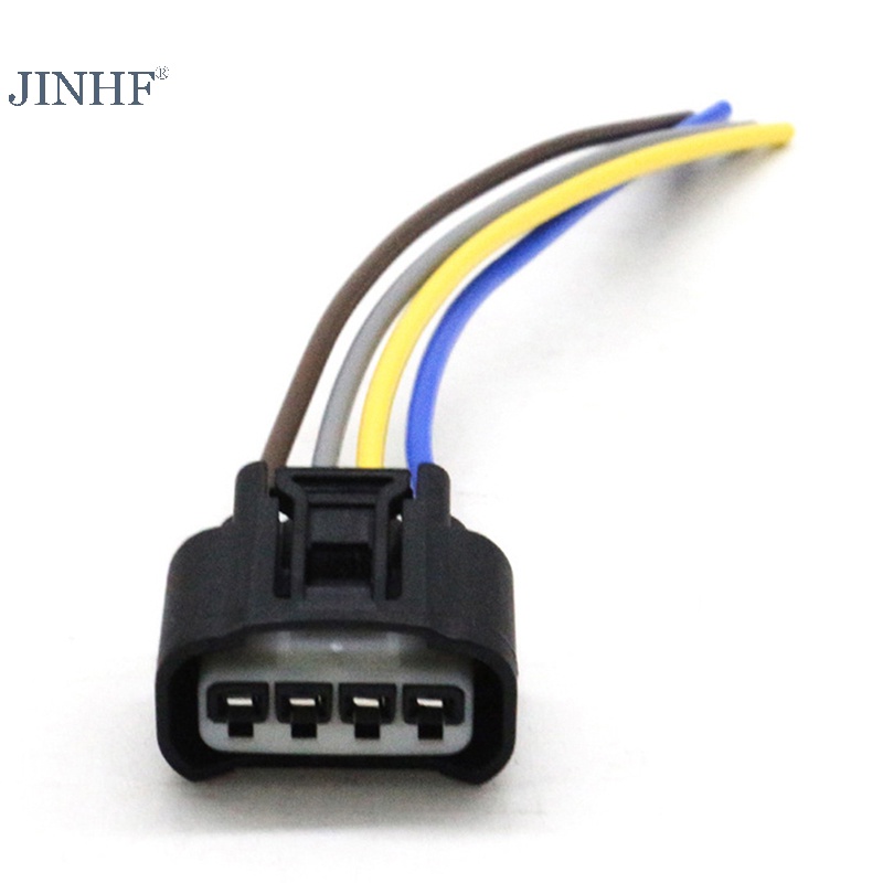 Jinhf 1pcs đầu nối cuộn dây đánh lửa ô tô cho toyota camry corolla ritz camry rav4 hot