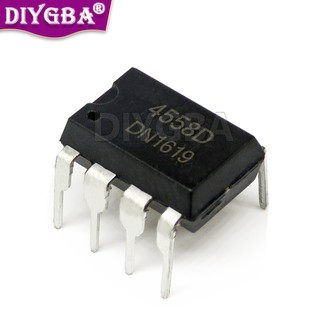 20 cái mới 100% jrc4558 dip-8 4558 4558d jrc4558d dip tích hợp chipset ic