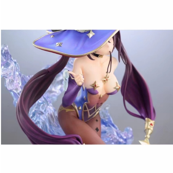 Genshin Impact Mô Hình Nahida Keqing Zhongli Ningguang Trà Đạo Thư Pháp Anime mô hình để bàn làm việc và bàn trang trí.