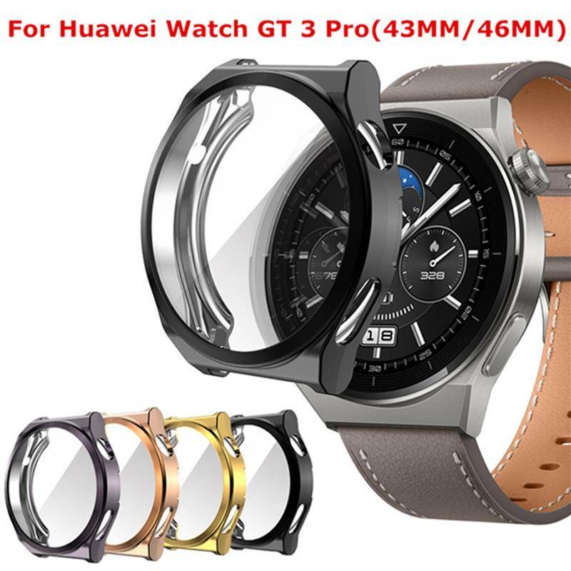 Đối với huawei gt 3 2 pro 42mm 43mm 46mm gt2e vỏ bảo vệ màn hình tpu mềm