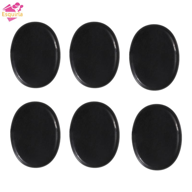 Esquirla Set 2 / 6 Viên Đá massage Nóng Tự Nhiên 4X3Cm