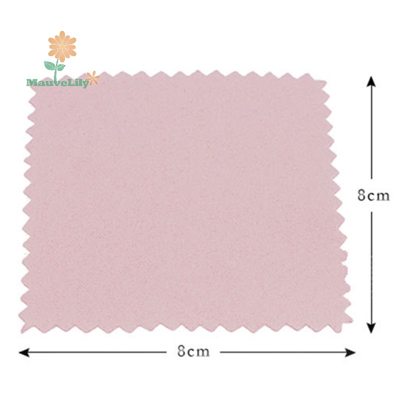 Lily 50 chiếc bạc đánh bóng vải làm sạch đồ trang sức làm sạch vải anti-tarnish tool
50 cái bạc đánh bóng vải làm sạch đồ trang sức làm sạch vải anti-tarnish tool 2018
50 stk.