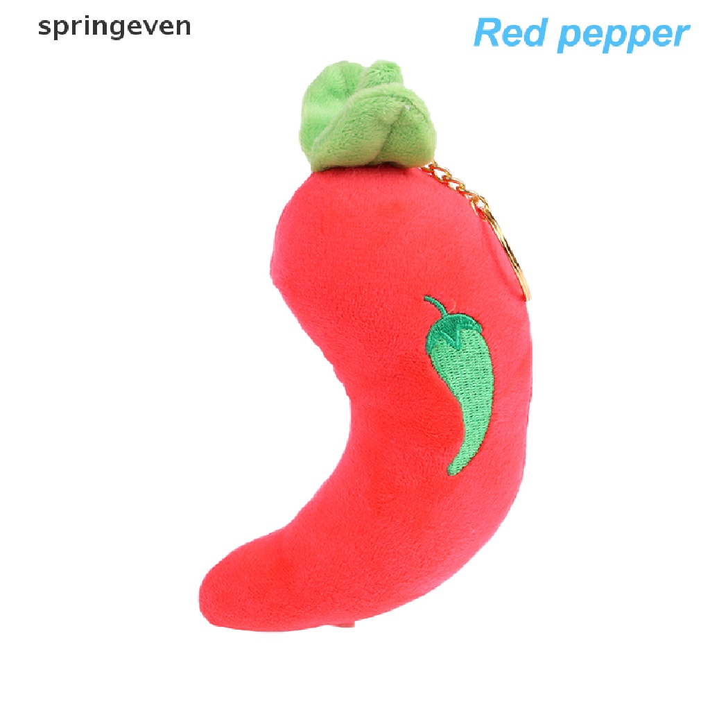 Móc Khóa Hình Trái Cây Nhồi Bông Đáng Yêu