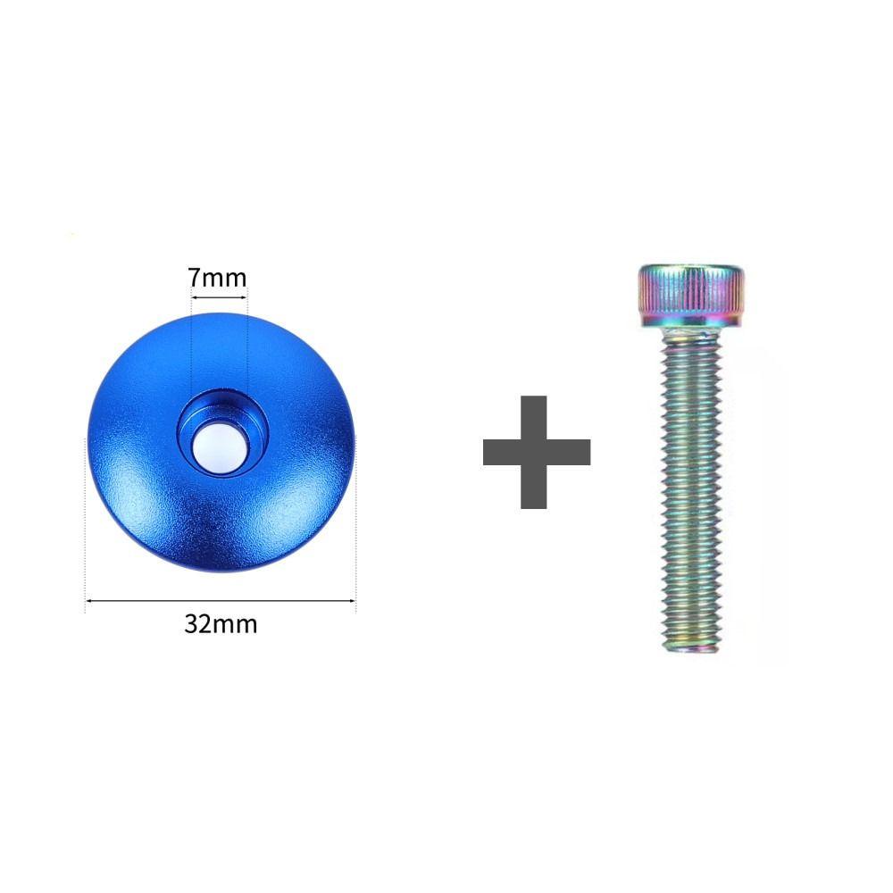 Nắp Đậy Trục Thân Xe Đạp 2 / 5 / 10mm M6X35Mm 1-1 / 8 &quot;Bằng Nhôm Chuyên Dụng