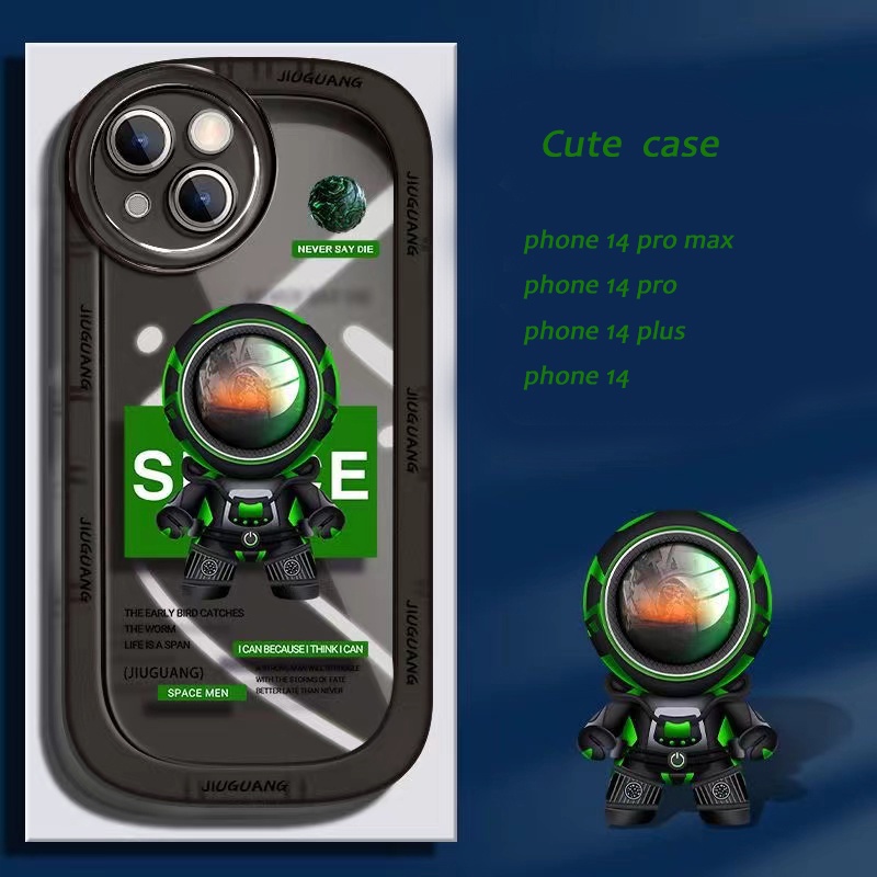 Ốp Điện Thoại TPU Hình Phi Hành Gia Cho IPhone 14 Pro Max 13 11 12 Pro Max XS X XR SE 2020 6S 8 7 Plus