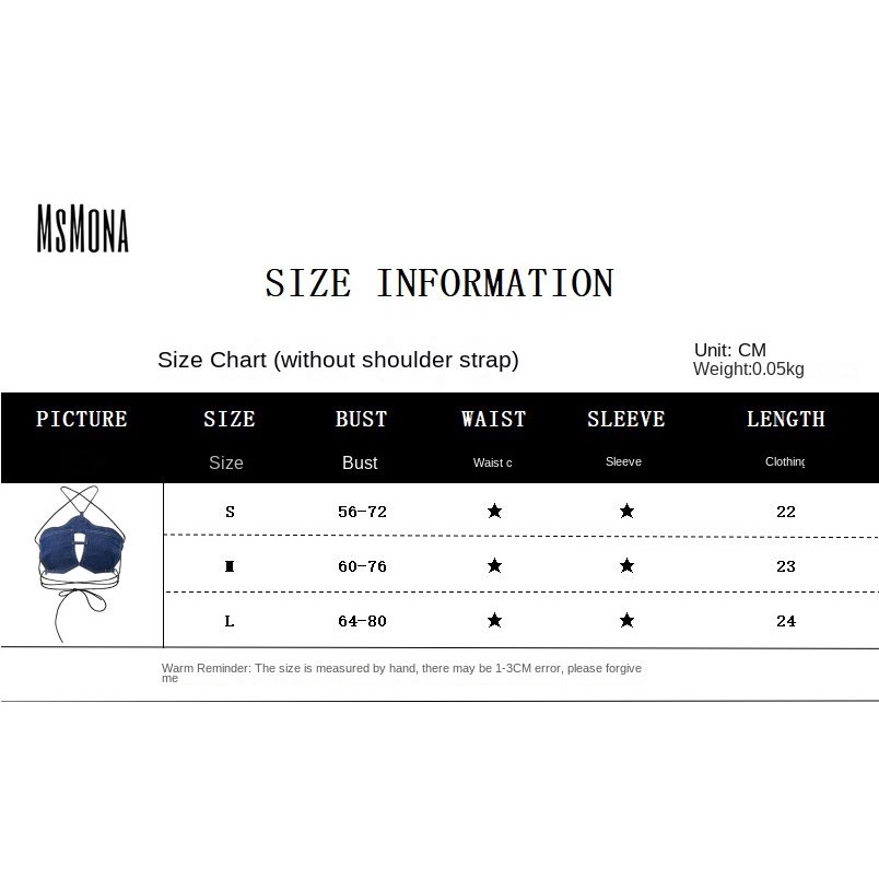 Áo Hai Dây Denim Màu Trơn Thời Trang 2023 Cho Nữ