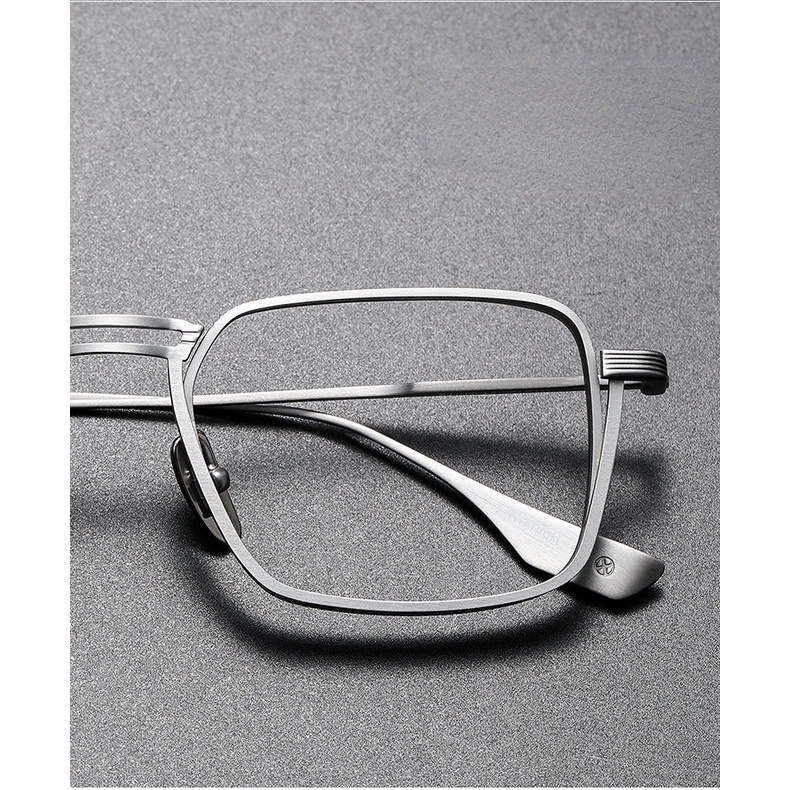 Mắt Kính Gọng Vuông Lớn Chống Ánh Sáng Xanh Phong Cách Retro Cho Nam Nữ