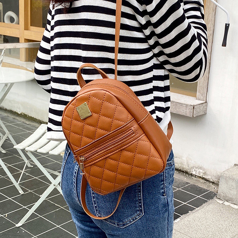 Ba Lô Mini Đựng Điện Thoại Đa Năng Cho Nữ