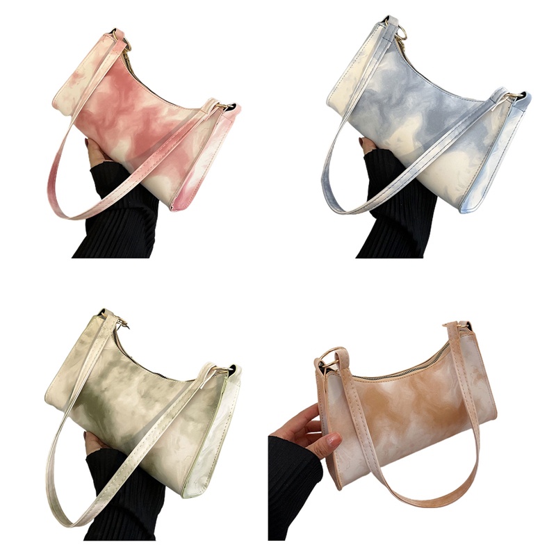 Túi Xách Da PU Màu Gradient Thời Trang Cho Nữ