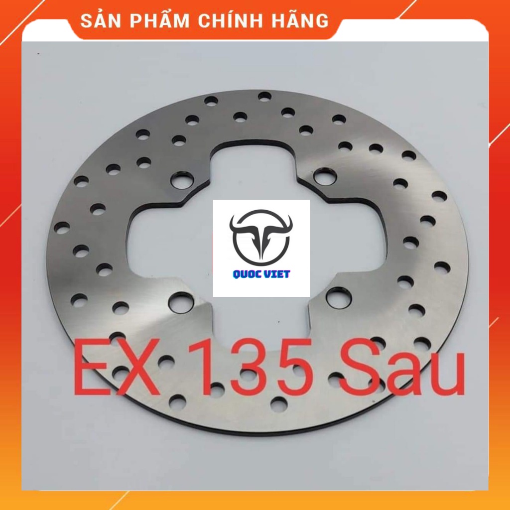 Đĩa Thắng Sau Cho Xe Exciter135, ex135 Hàng chính hãng