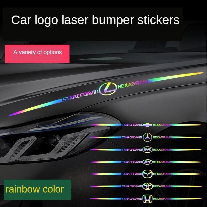 Tem dán trang trí xe hơi phản quang chống nước. Decal ,Tem Laser, sport, baby, open trang trí xe hơi