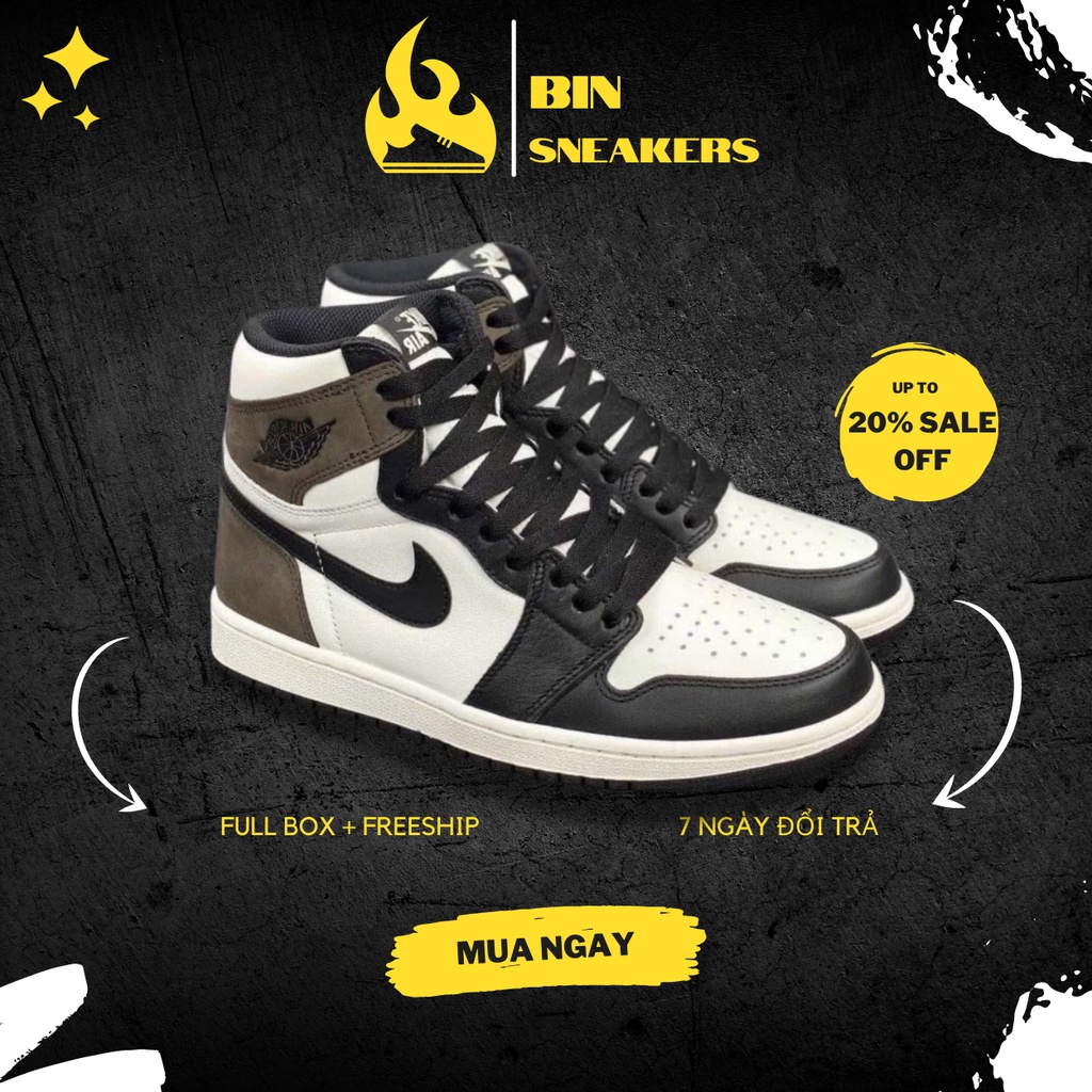 Giày Jordan cổ cao nam nữ đủ màu chuẩn 11 Full Box - Giày thể thao sneaker Jordan JD 1 high cao cổ đi học đi chơi
