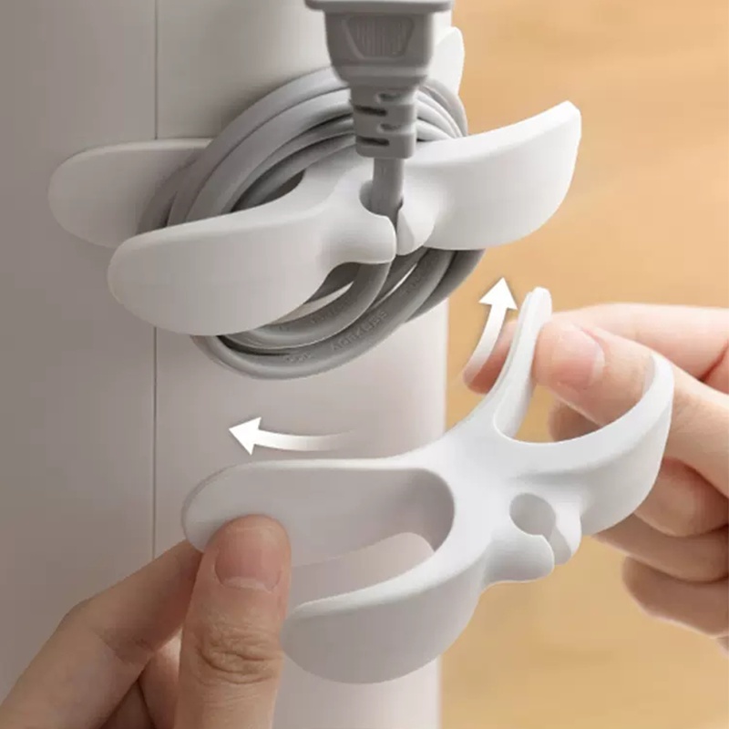 Dụng Cụ Quấn Dây Cáp Bằng Silicone Siêu Bền Tiện Dụng Cho Gia Đình