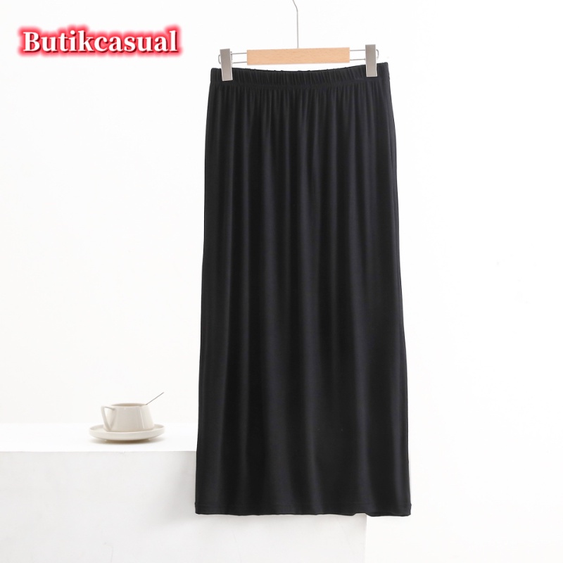 Chân Váy cotton Dài Dáng Rộng Lưng Cao Màu Trơn Thời Trang Mùa Hè 2023 Cho Nữ