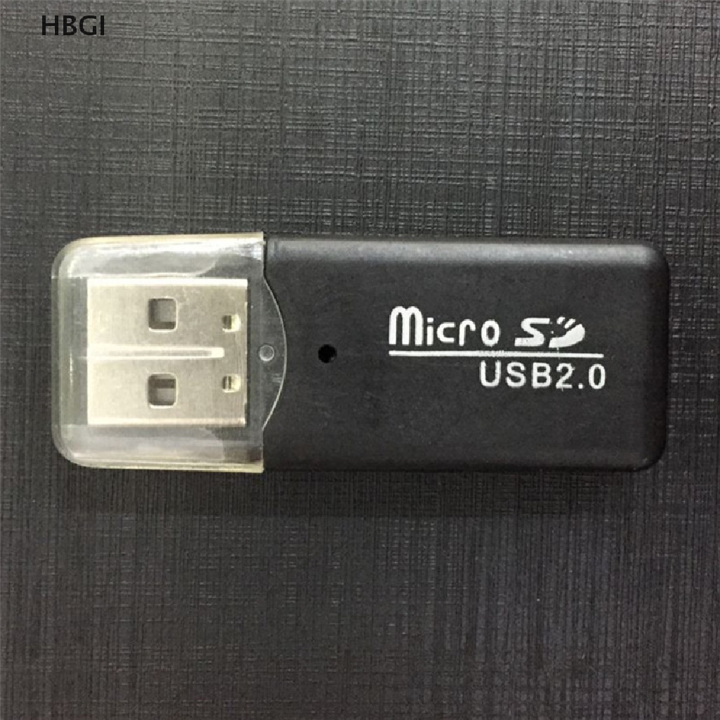 HBGI> Hot Mini USB SD/MMC Memory Card Reader 480Mbps For Computer Laptop HOT