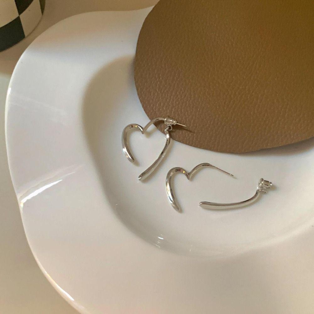 Khuyên Tai Hợp Kim WMES15H Y2K Phong Cách Punk Sang Trọng Cho Nữ