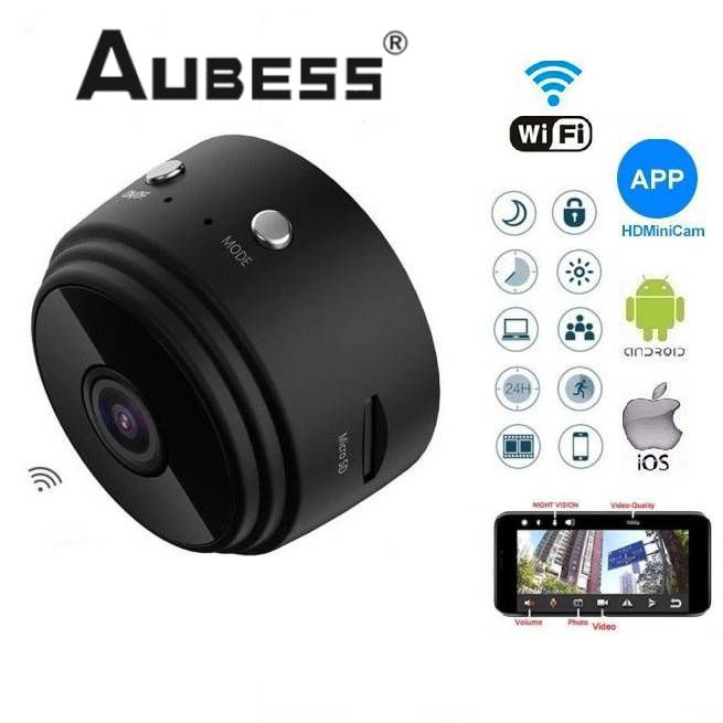 Aubess Camera A9 Chính Hãng Camera 1080P Camera Ip Video Giám Sát Từ Xa Không Dây