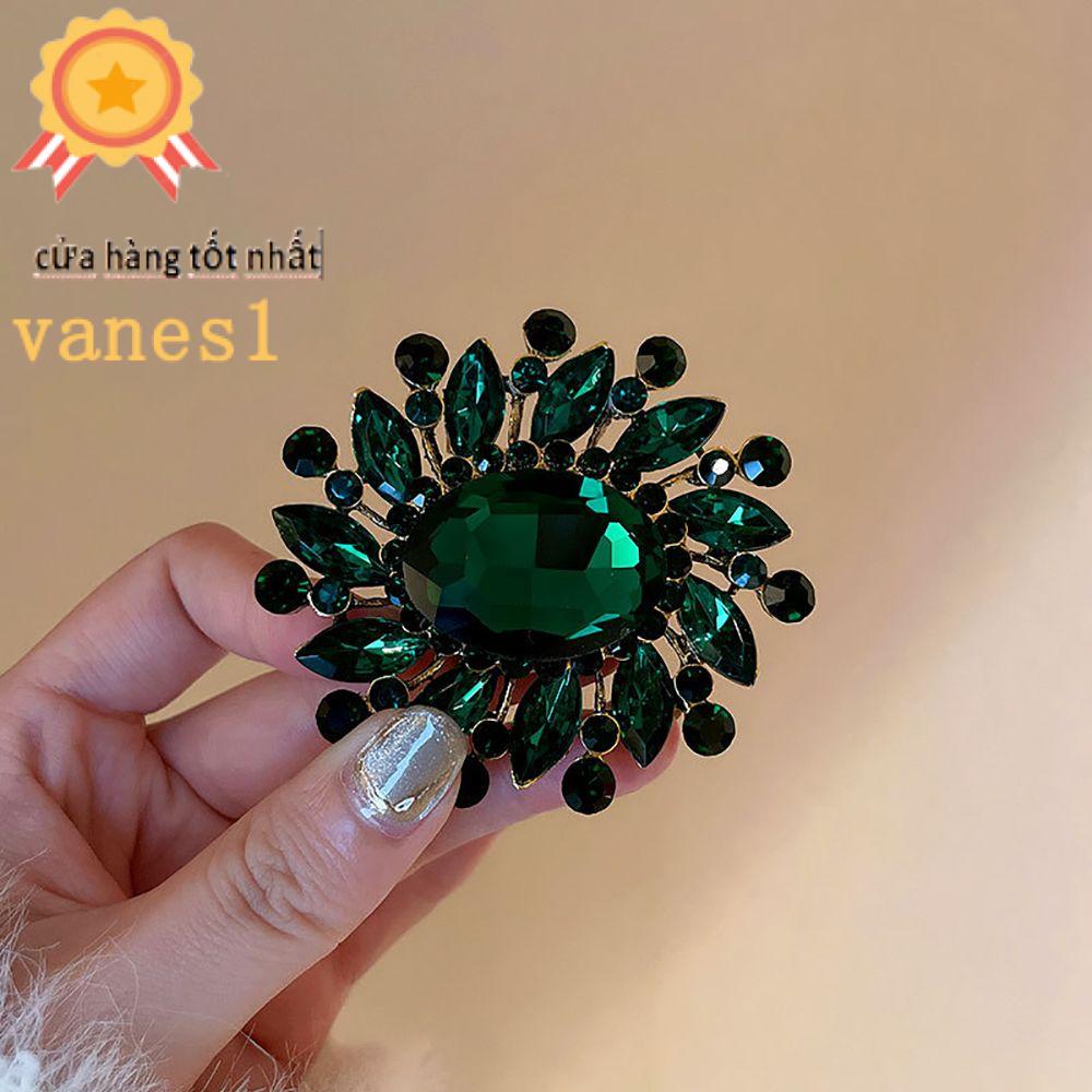 Trâm Cài Áo Hình Hoa VANES1 Phong Cách Retro Độc Đáo|Corsage Nữ