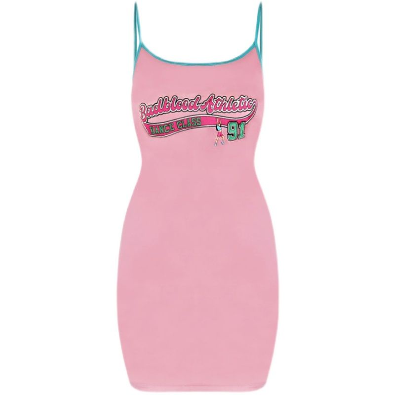 Đầm Hồng Ôm Dáng Phong Cách Âu Mỹ Hàng Mới Dành Cho Bạn Nữ