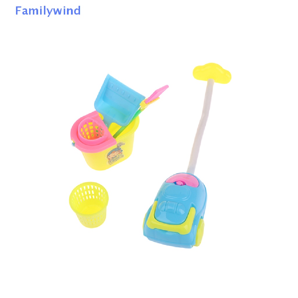 Set 6 Mô Hình Máy Hút Bụi Mini Trang Trí Nhà Búp Bê