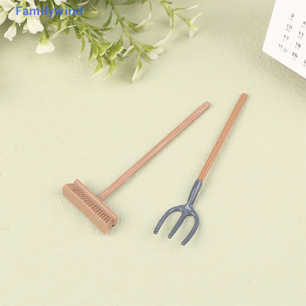 Set 3 Mô Hình Xe Nông Trại Tỉ Lệ 1: 12 Dùng Để Trang Trí Nhà Búp Bê