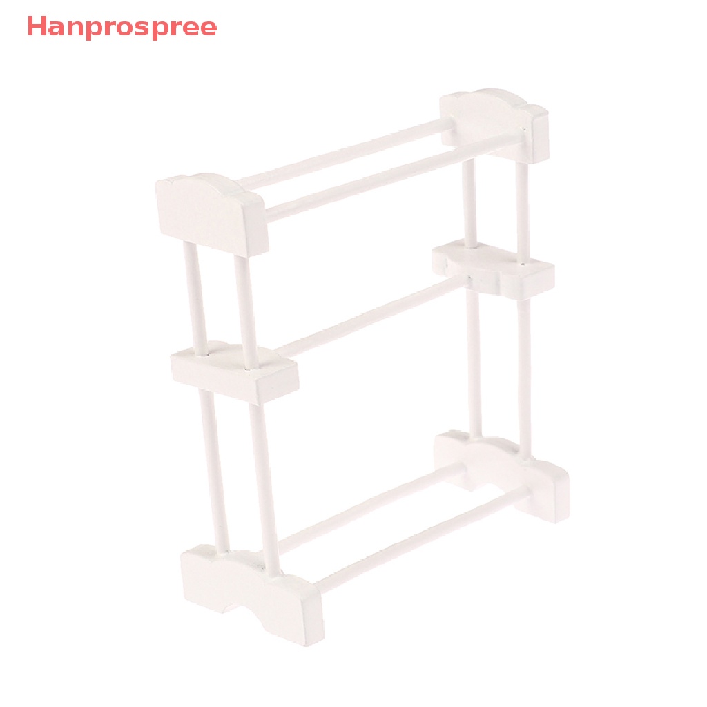Giá Phơi Khăn Lau Tay Đồ Chơi Búp Bê Màu Trắng Tỷ Lệ 1: 12