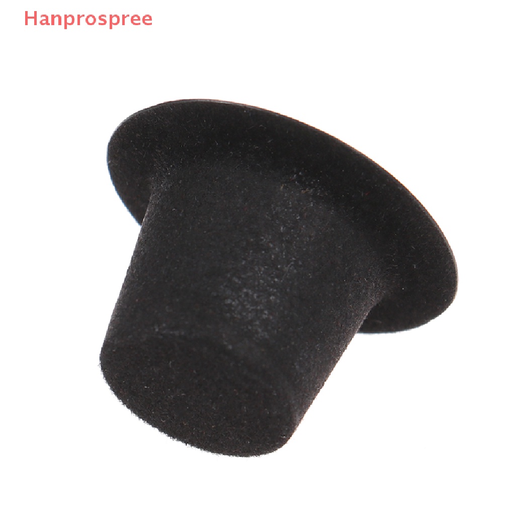 Set 10 Mũ Đen Trang Trí Nhà Búp Bê Tỉ Lệ 1: 12