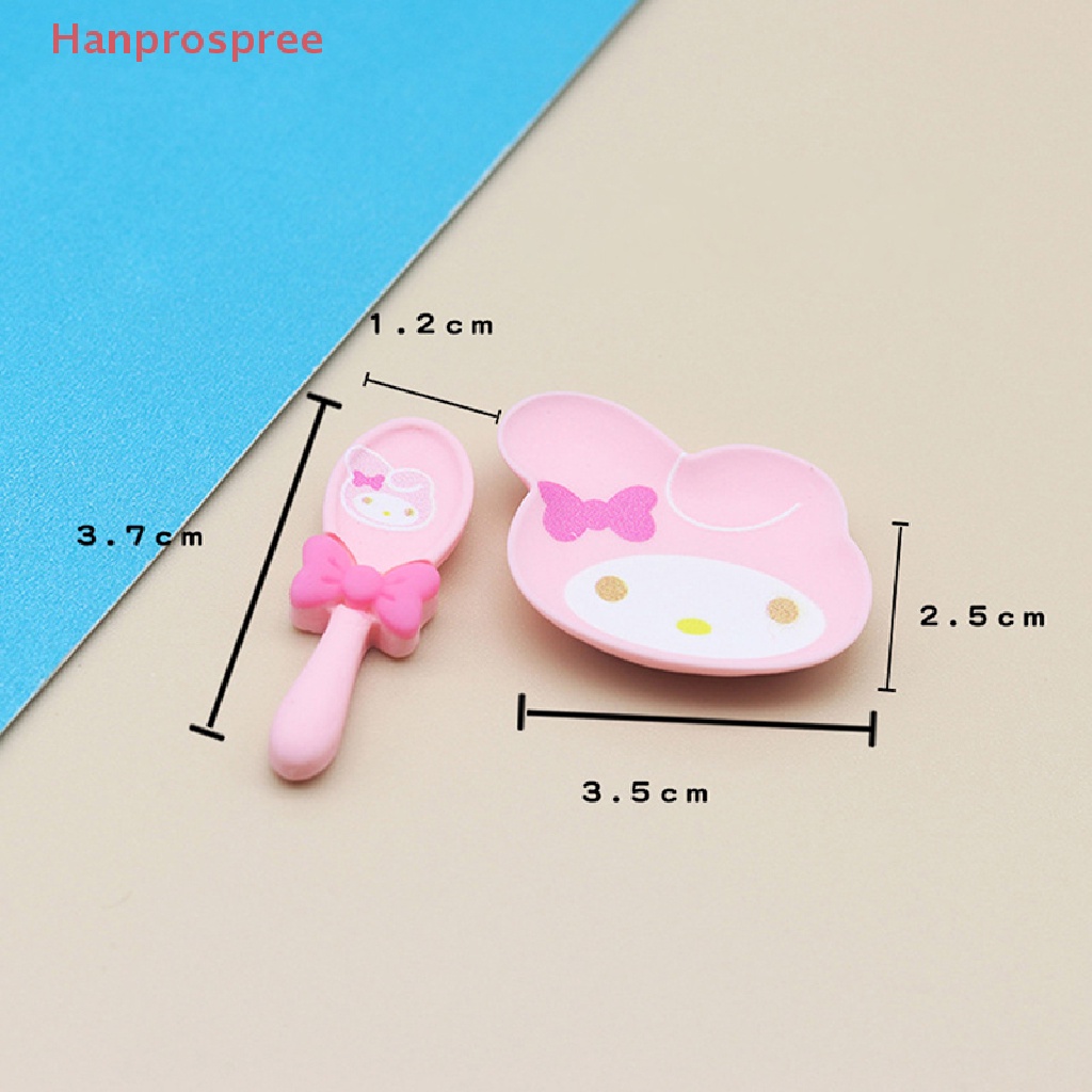 Muỗng Đĩa mini Hình Hoạt Hình Dễ Thương Trang Trí Nhà Búp Bê