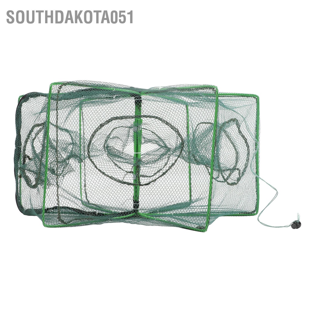 Southdakota051 Bẫy mồi đa giác lưới đánh cá tự động Lồng tôm di có thể gập lại