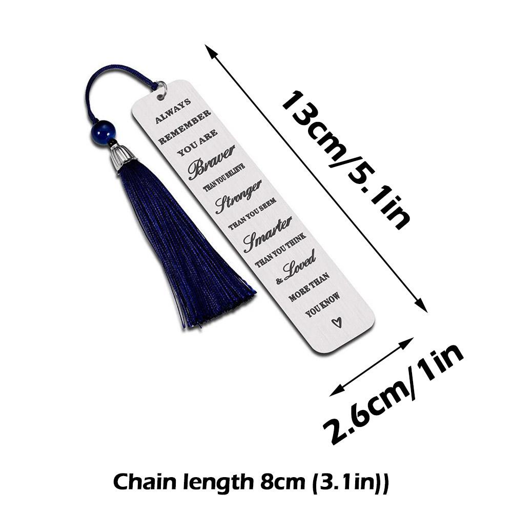 Thẻ Đánh Dấu Trang Sách Bằng Thép Không Gỉ F5C2