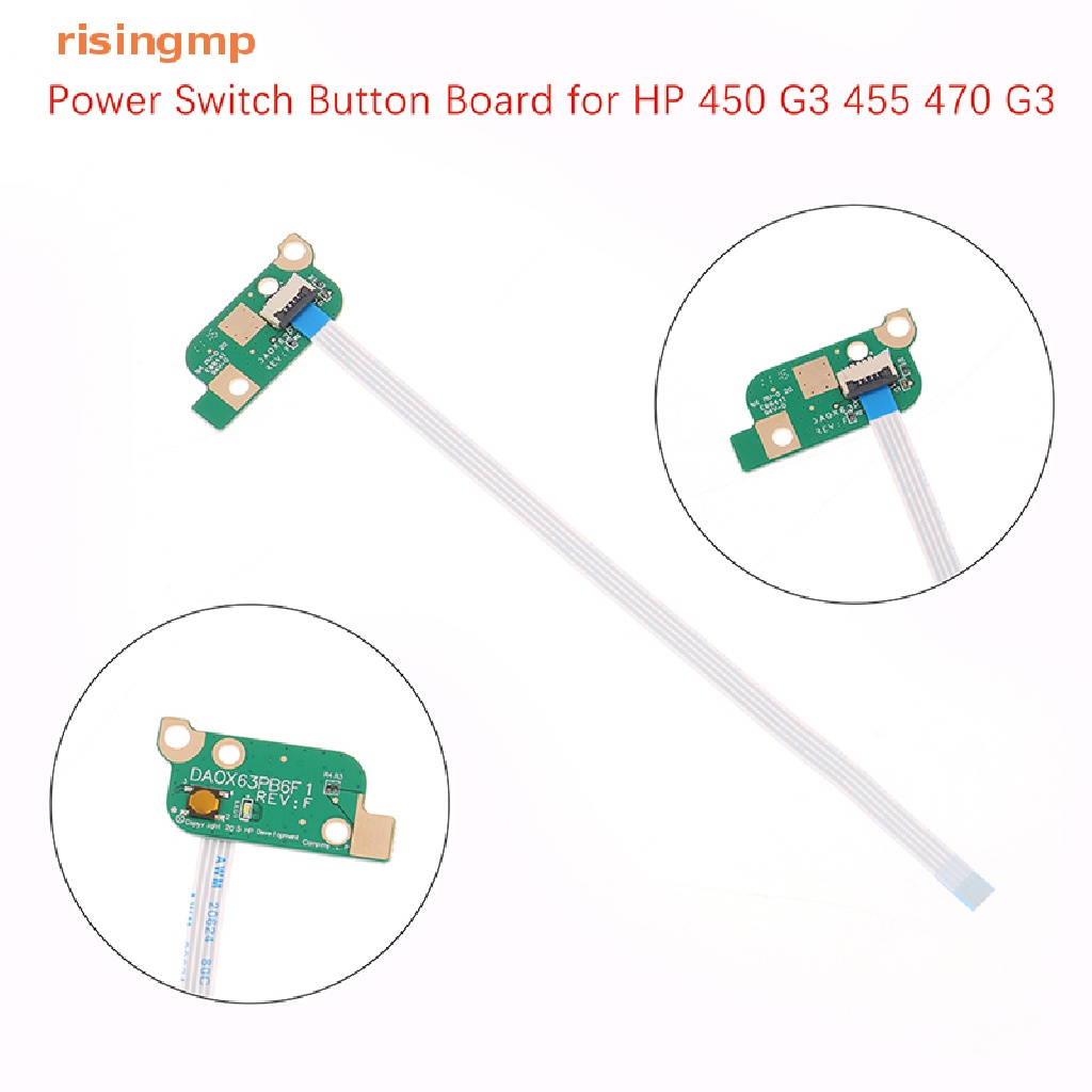 Bảng Mạch Nút Nguồn DA0X63PB6F Cho HP ProBook 450 G3 455 470 G3