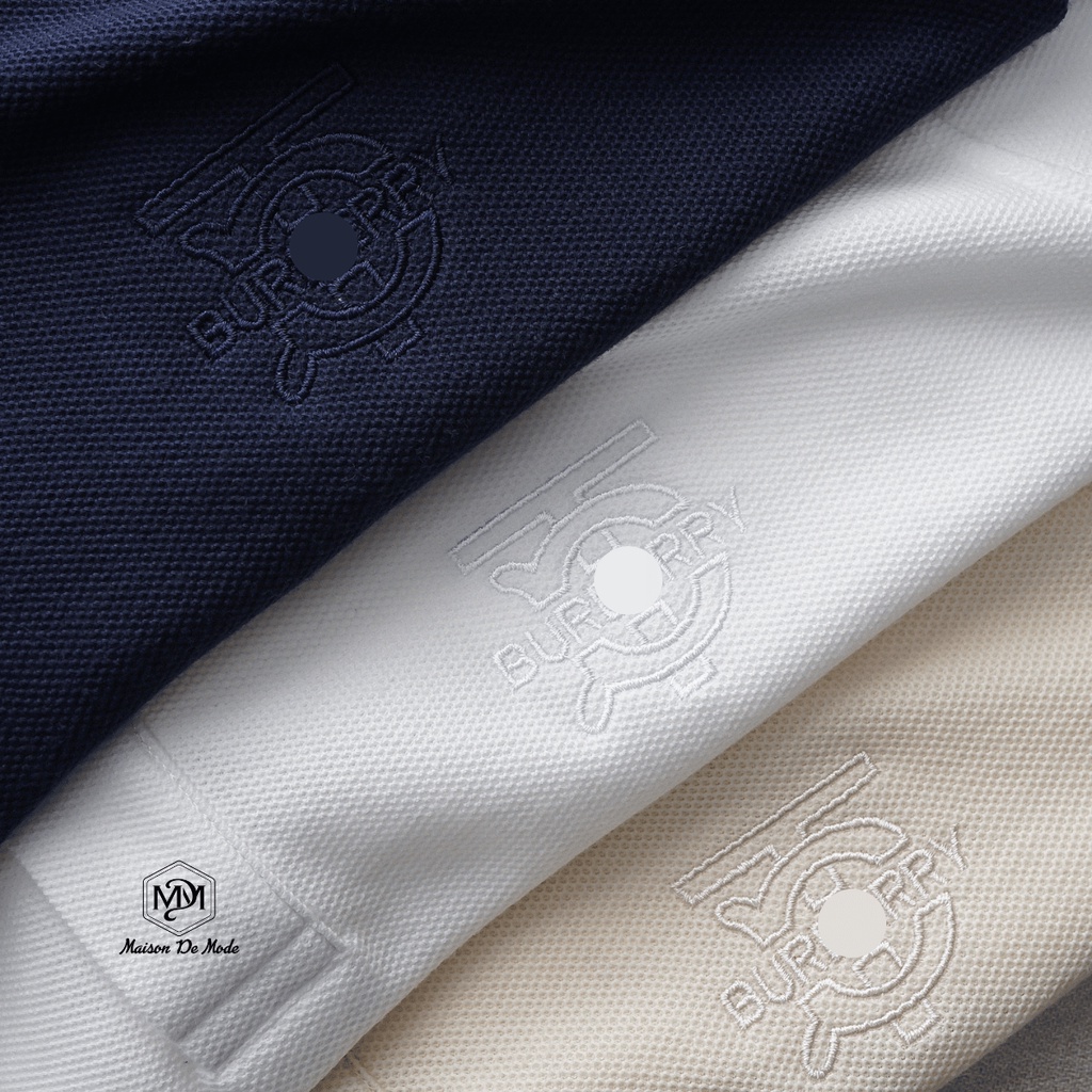 POLO BBR logo thêu phối cổ