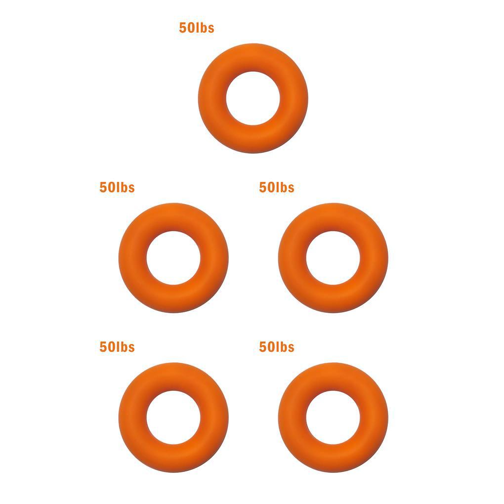 Set 1 / 2 / 3 / 5 Vòng Silicone Chữ O Tập Cơ Tay