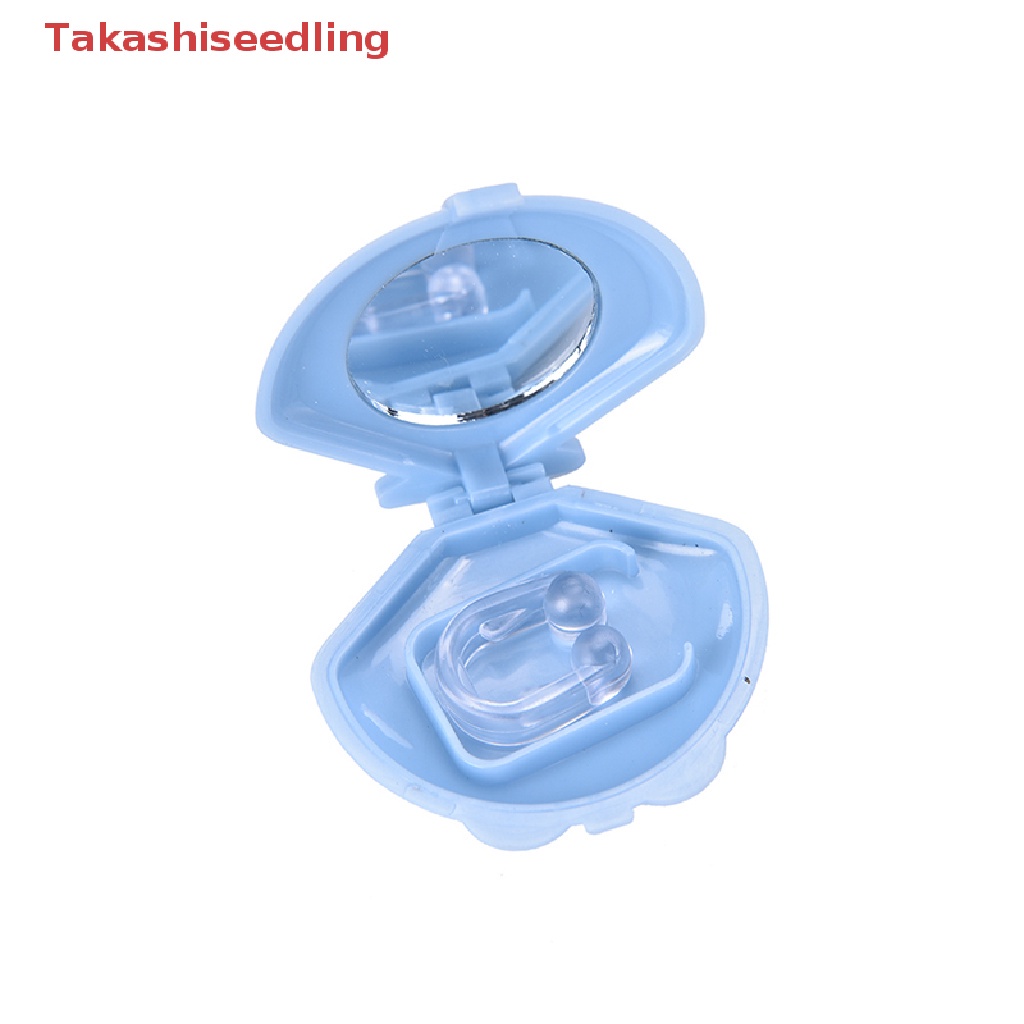 Dụng Cụ Kẹp Mũi Chống Ngáy Khi Ngủ Bằng Silicone Có Nam Châm