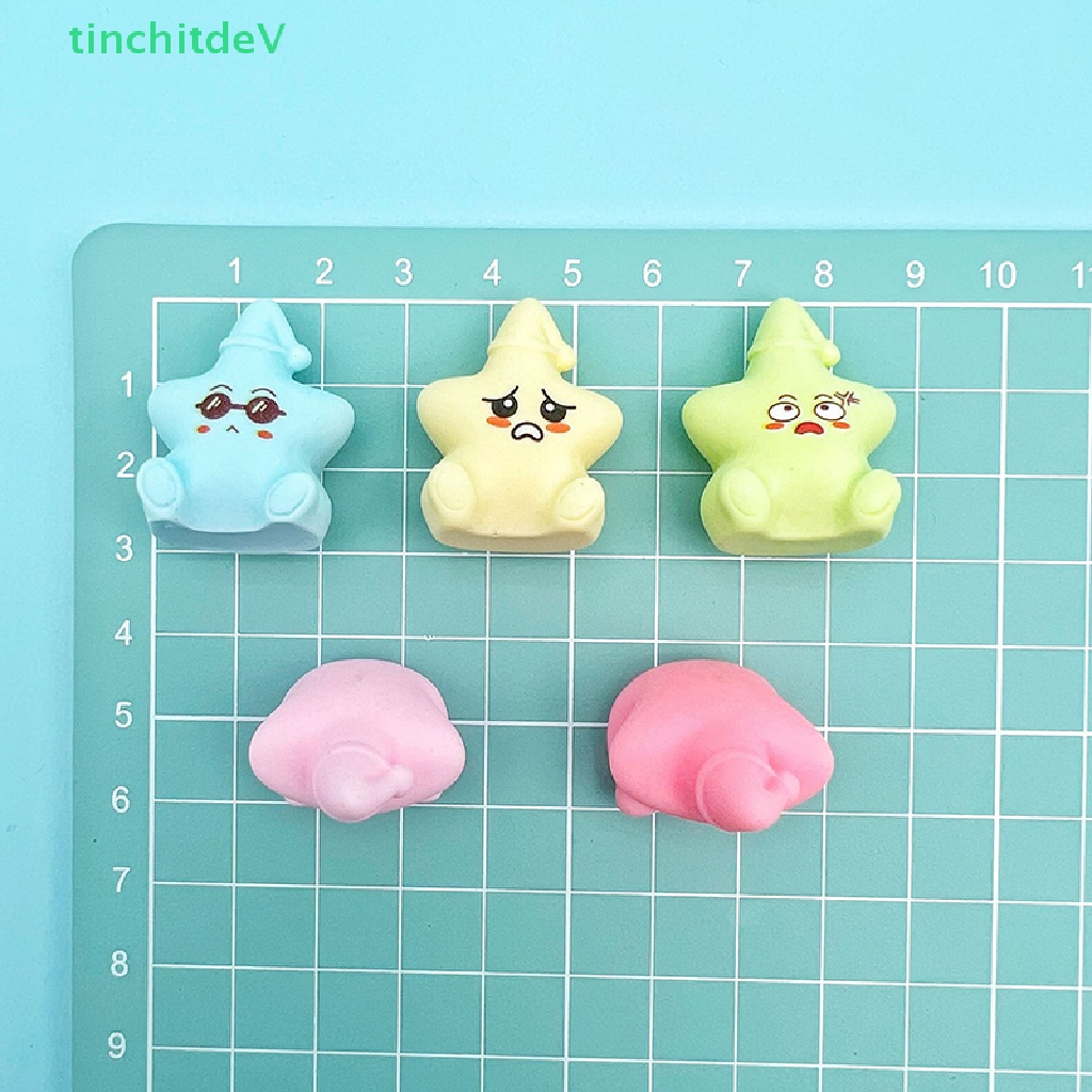 [TinchitdeV] 2 Ngôi Sao Hoạt Hình Phát Sáng Trang Trí Xe Hơi Thu Nhỏ [Mới]